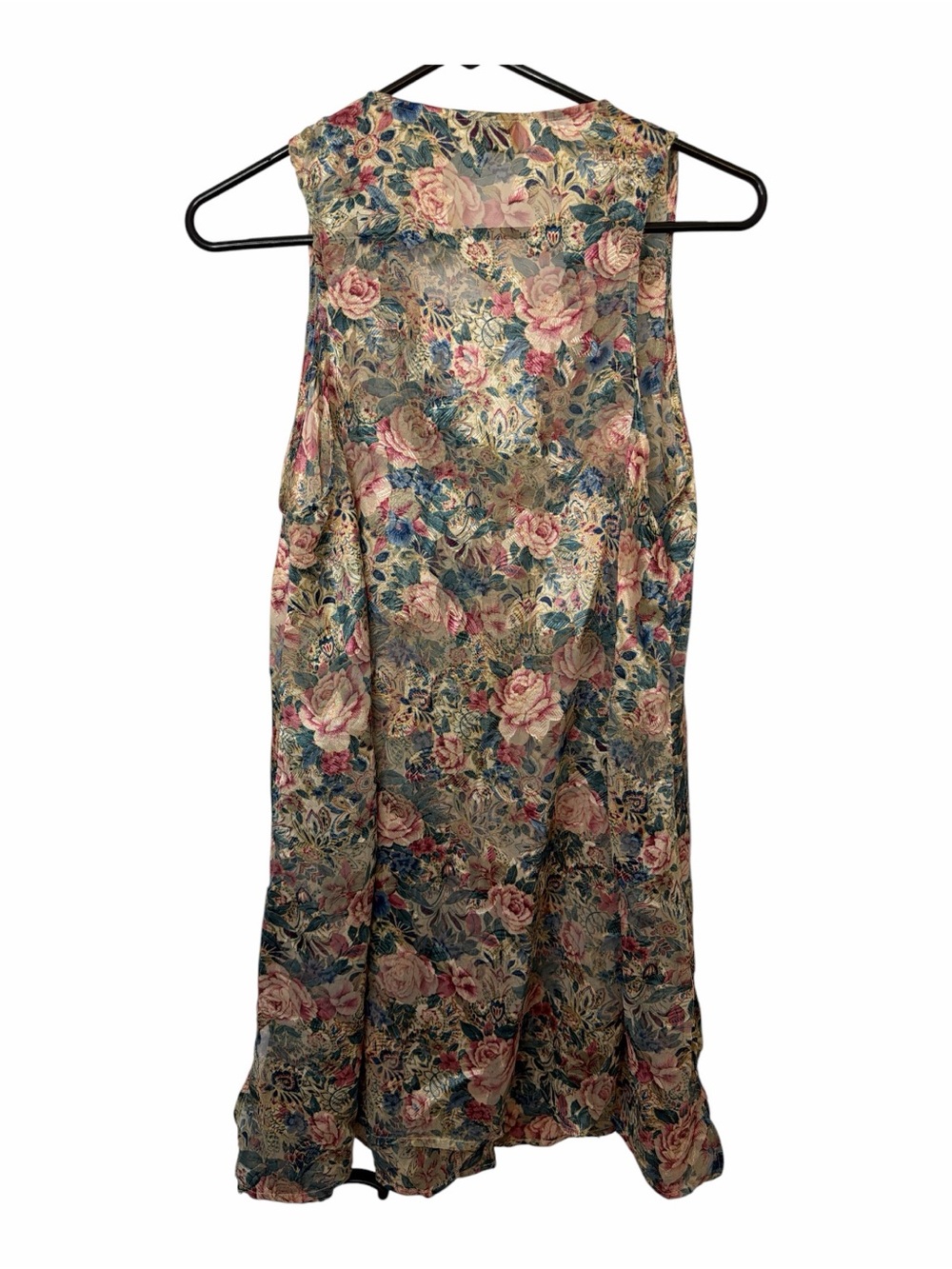 Victoria’s Secret Vintage Floral Button Up Mini Slip Chemise NWT - Picture 2 of 6